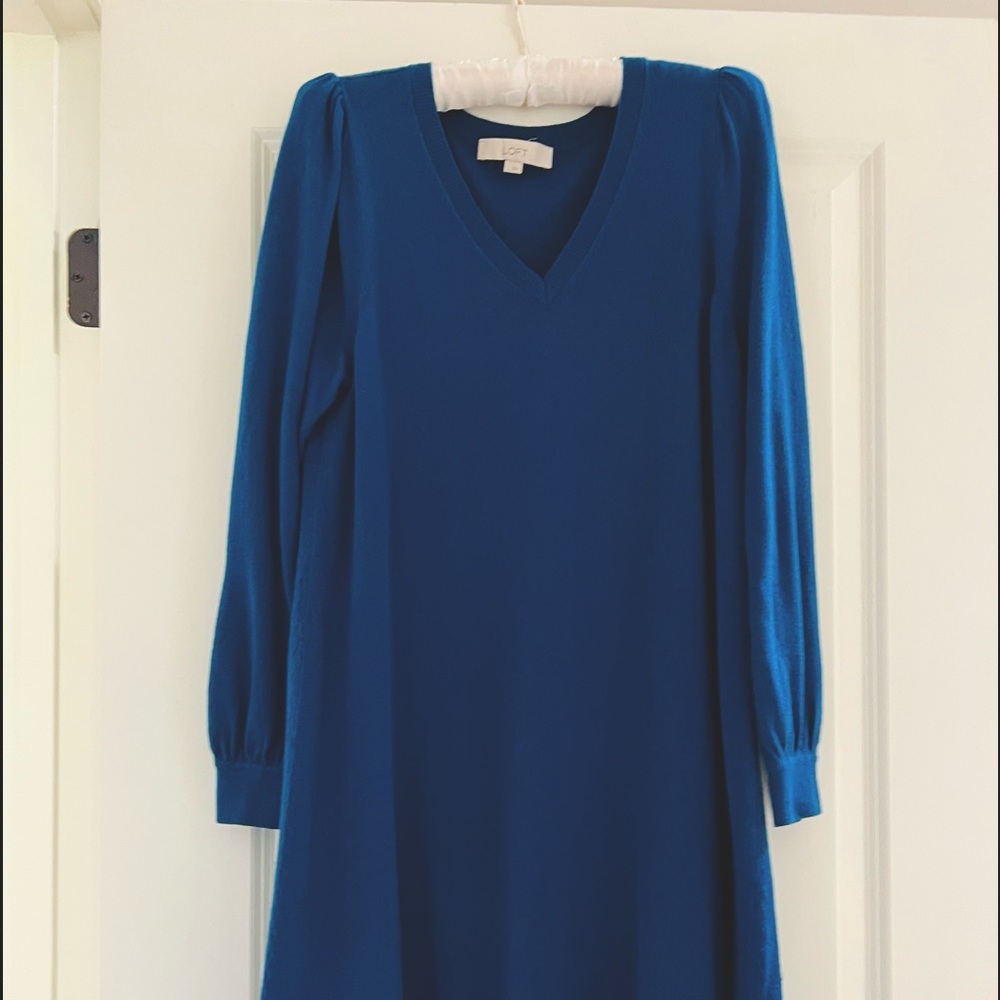 Loft sweater dress.